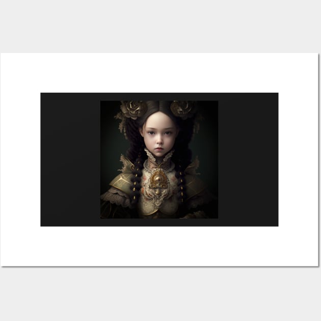 Living Dolls of Ambiguous Royal Descent Wall Art by daniel4510